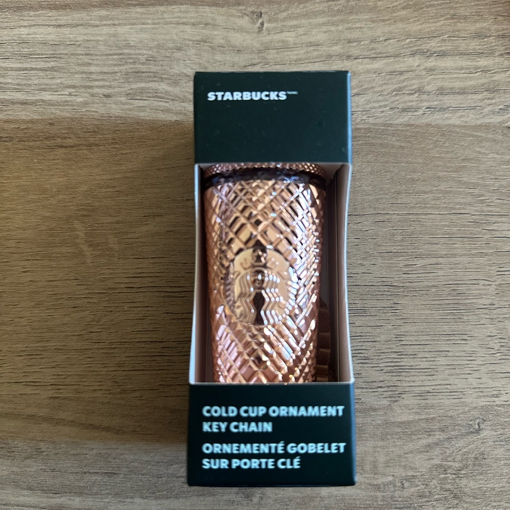 Starbucks Cold Cup Ornament Keychain